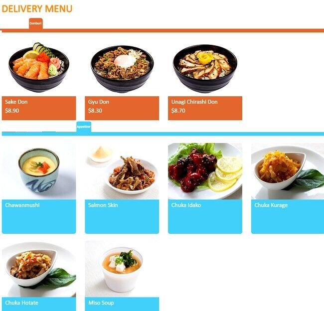 Umi Sushi メニュー