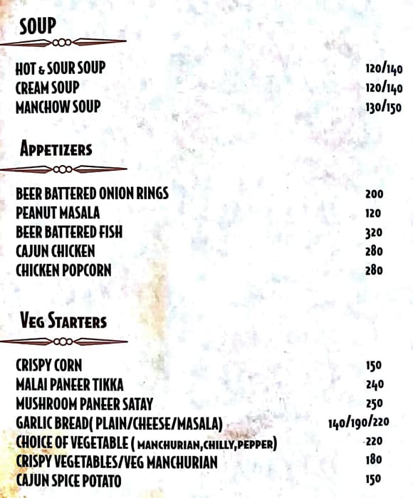 Deja Vu Buffet Bar Menu, Menu untuk Deja Vu Buffet Bar, JP Nagar, Bangalore Zomato