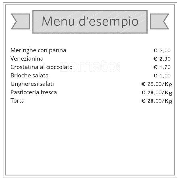 Menu di Ranieri 