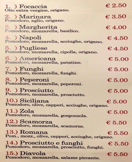 Menu di El.Basha 
