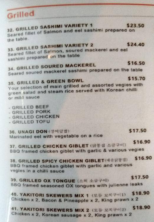 Warra Warra Kitchen Menu Menu For Warra Warra Kitchen Rainbow