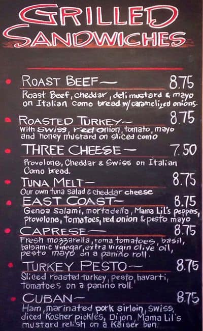 Local Color menu
