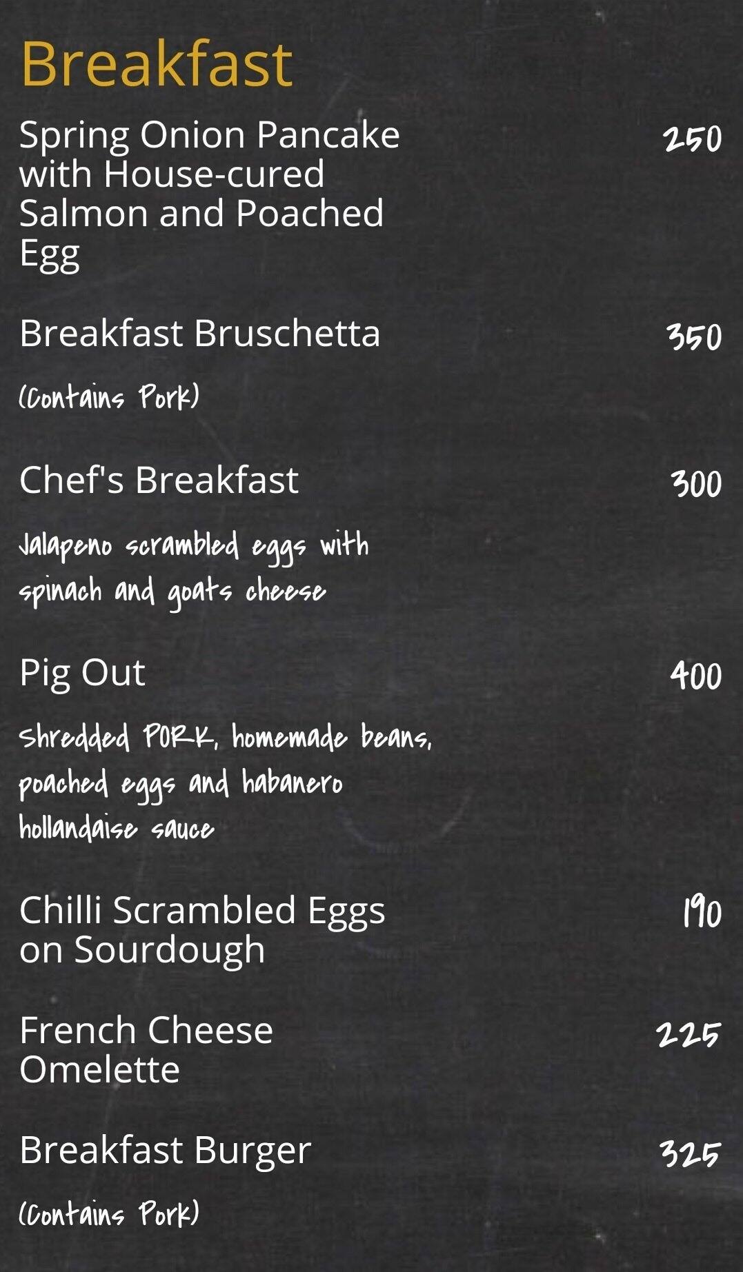 Red Fork Menu, Menu for Red Fork, Indiranagar, Bangalore Zomato