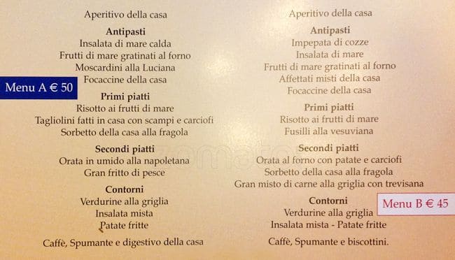 Menu di Totò 