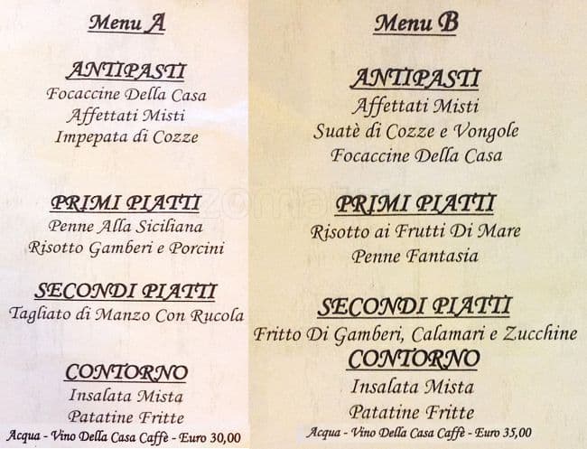 Menu di Totò 