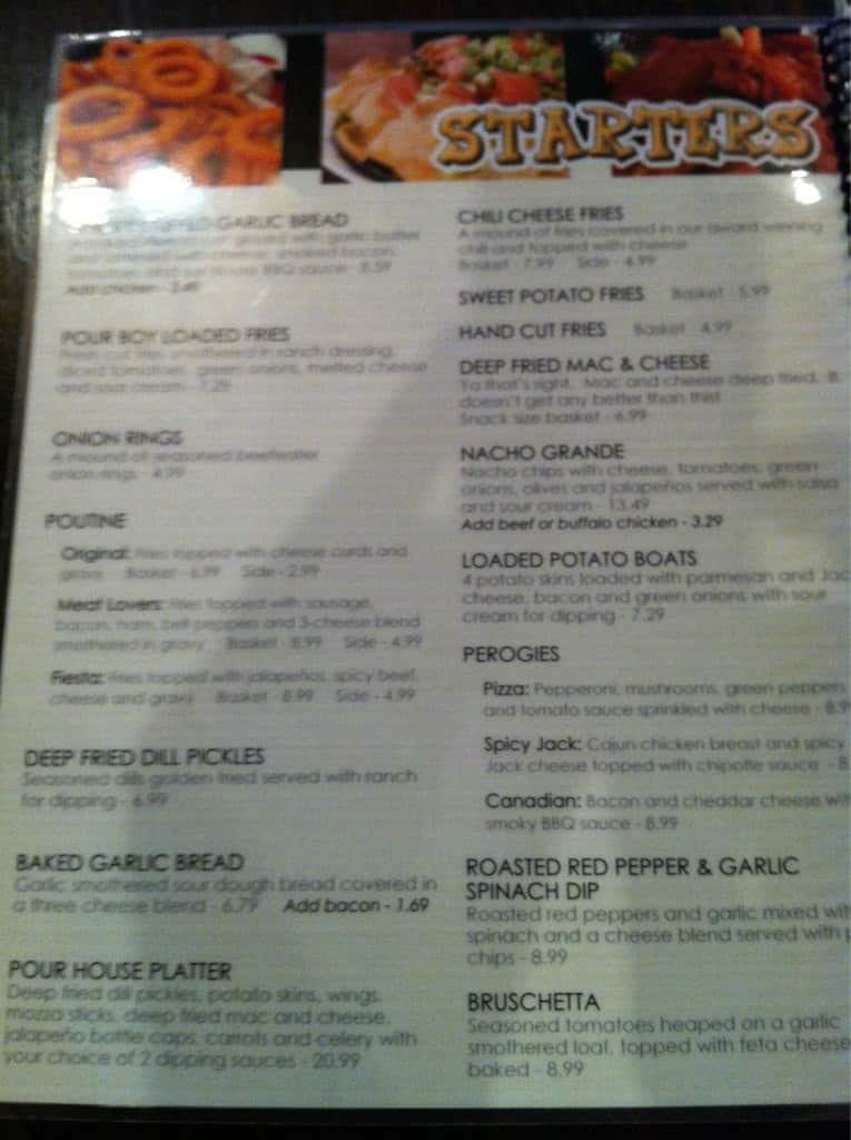 Will's Bar and Grill Menu Urbanspoon/Zomato