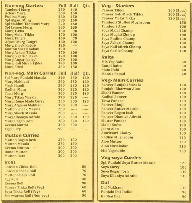 Fuel box Menu, Menu for Fuel box, Malviya Nagar, New Delhi Zomato