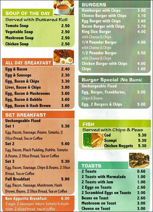 Bon Appetit Menu, Menu for Bon Appetit, Palmers Green, London Zomato UK