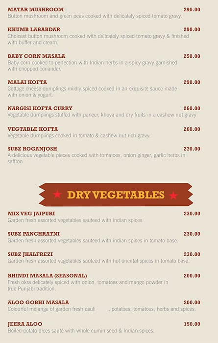 Kakis Restaurant menu