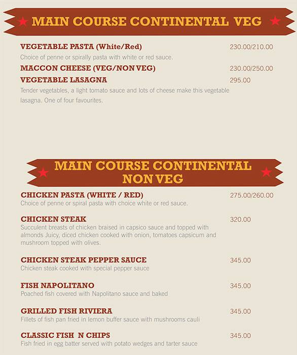 Kakis Restaurant menu