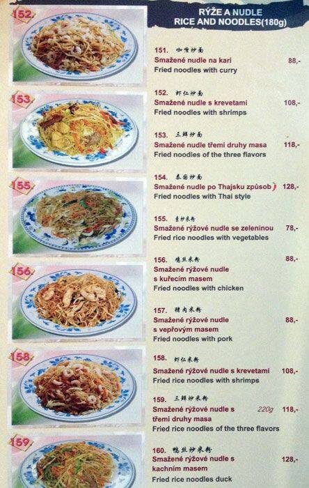 Xin Dong Hai Menu Menu Para Xin Dong Hai Nove Mesto Praha 1