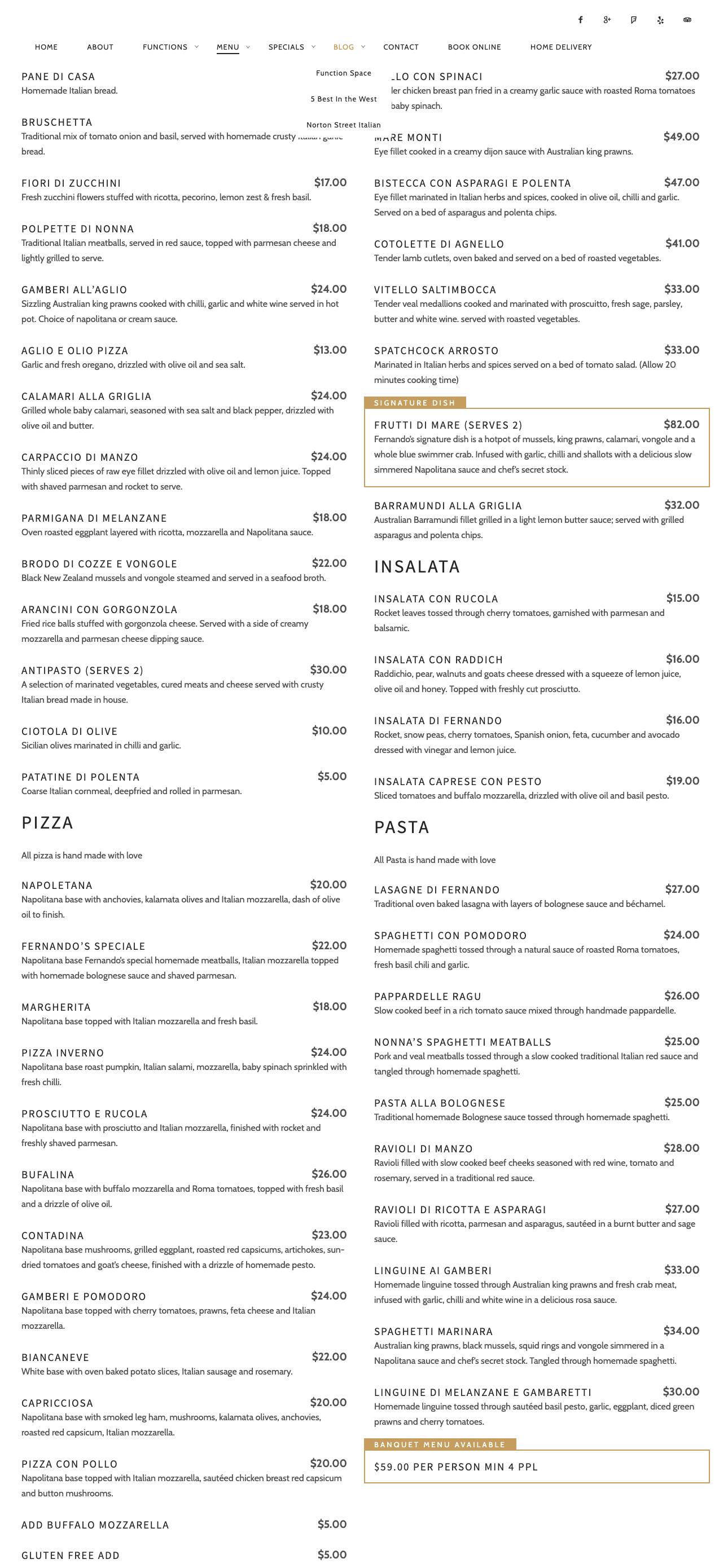 Carta de Fernando's
