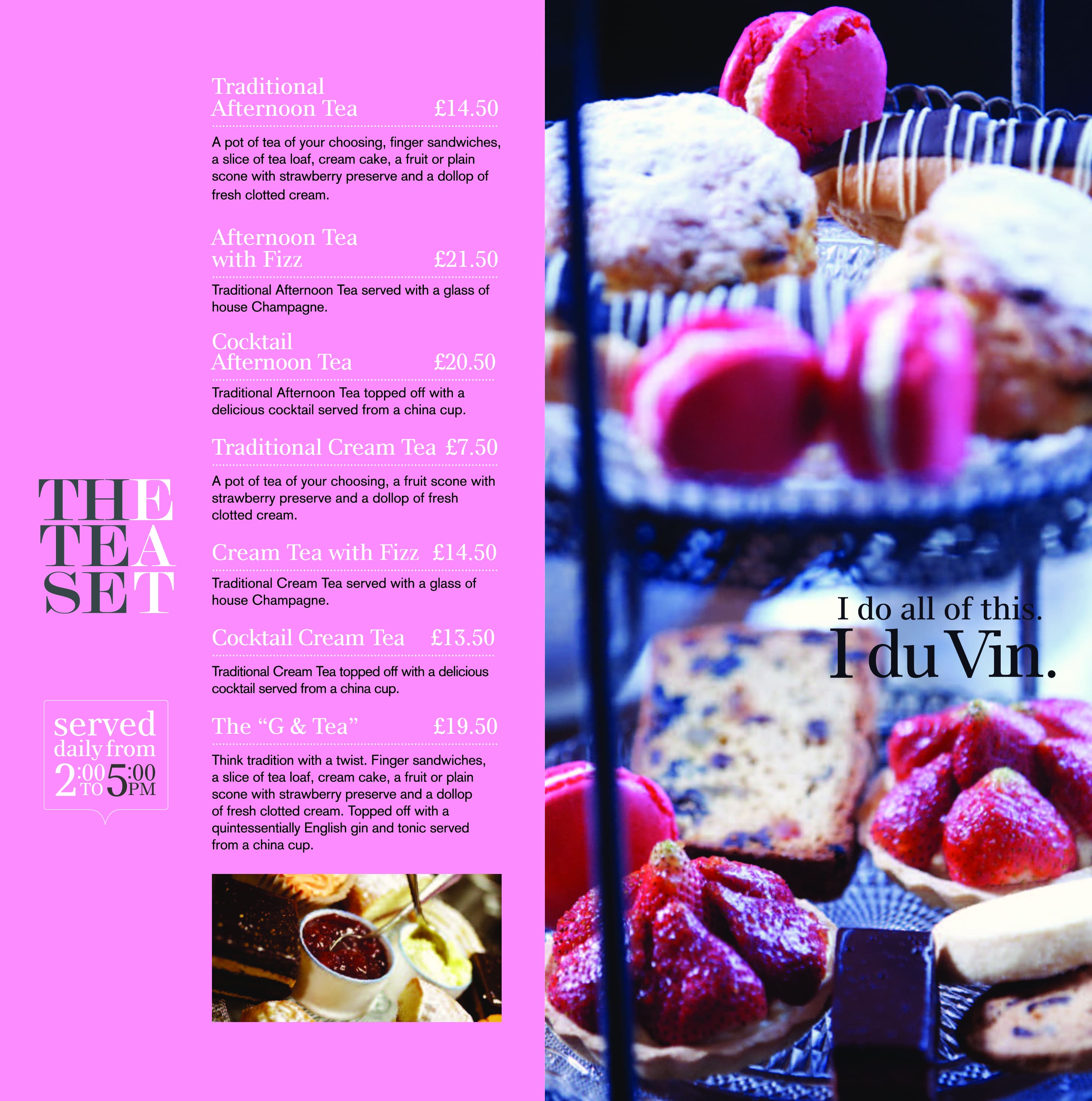 Menu at Hotel du Vin Bristol pub & bar, Bristol