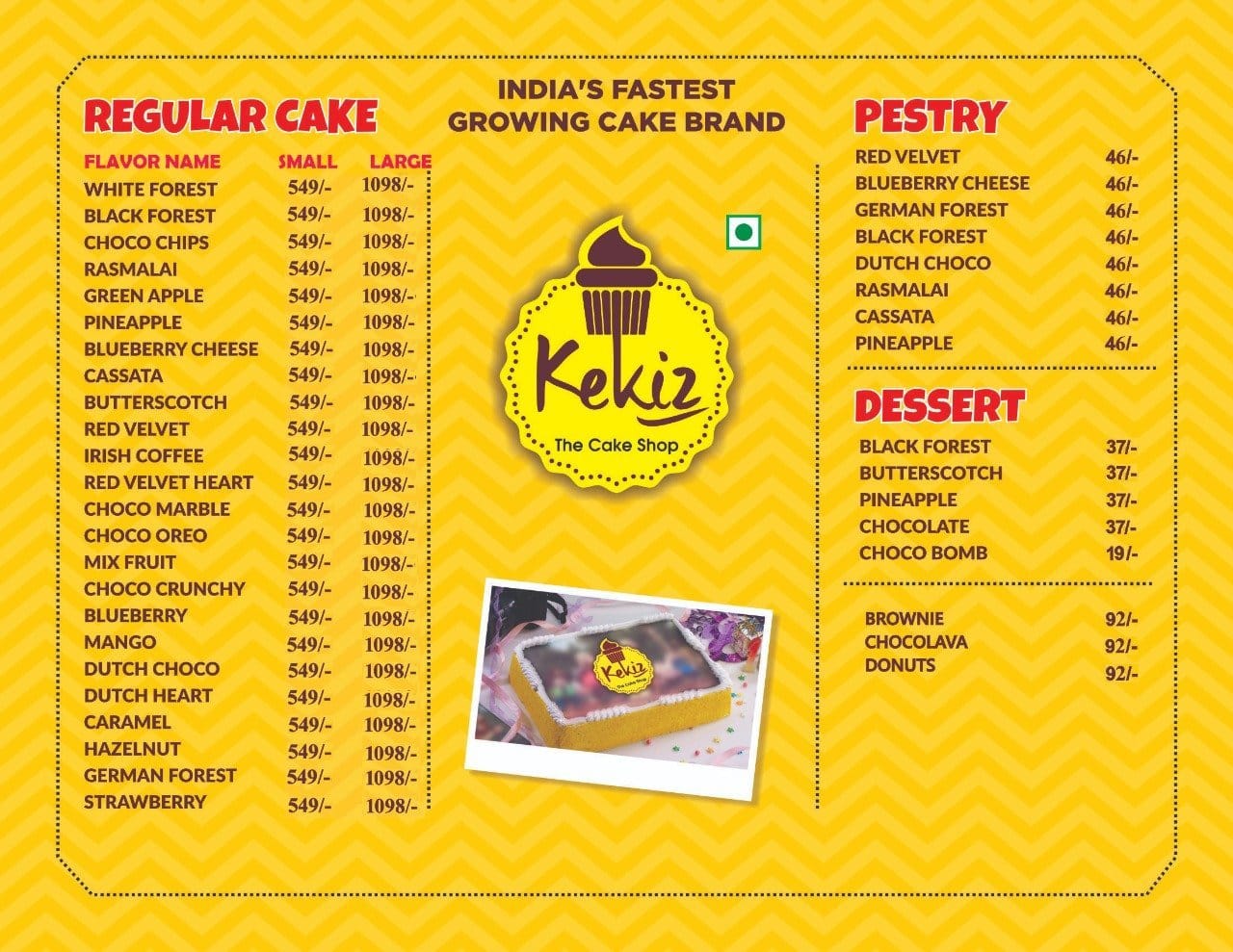 Photos of Kekiz The Cake Shop, Raja Park, Jaipur | August 2023