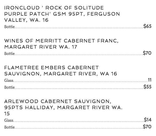 Menu at The Monk Brewery & Kitchen pub & bar, Fremantle