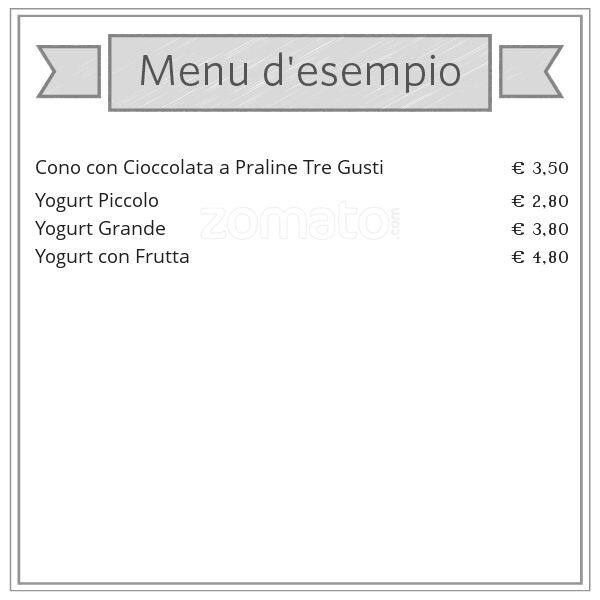 Menu di L'Orso Bianco 