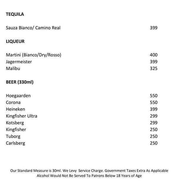 Colorbar menu