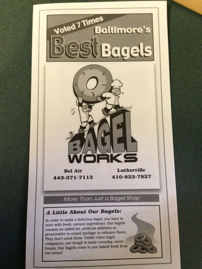 bagel works menu menu for bagel works bel air harford county bozeman bagel works