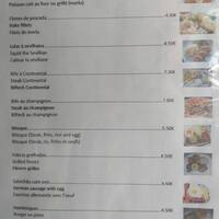 Continental Menu Menu For Continental Mouraria Lisboa