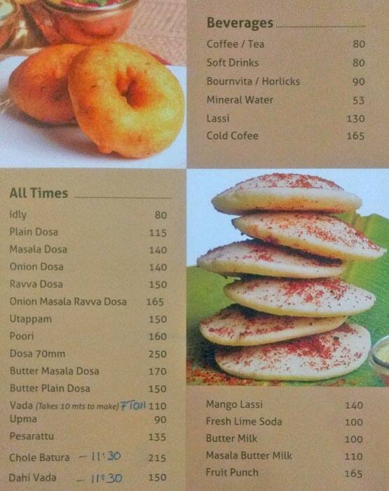 Chutneys, Jubilee Hills, Hyderabad का मेनू Zomato