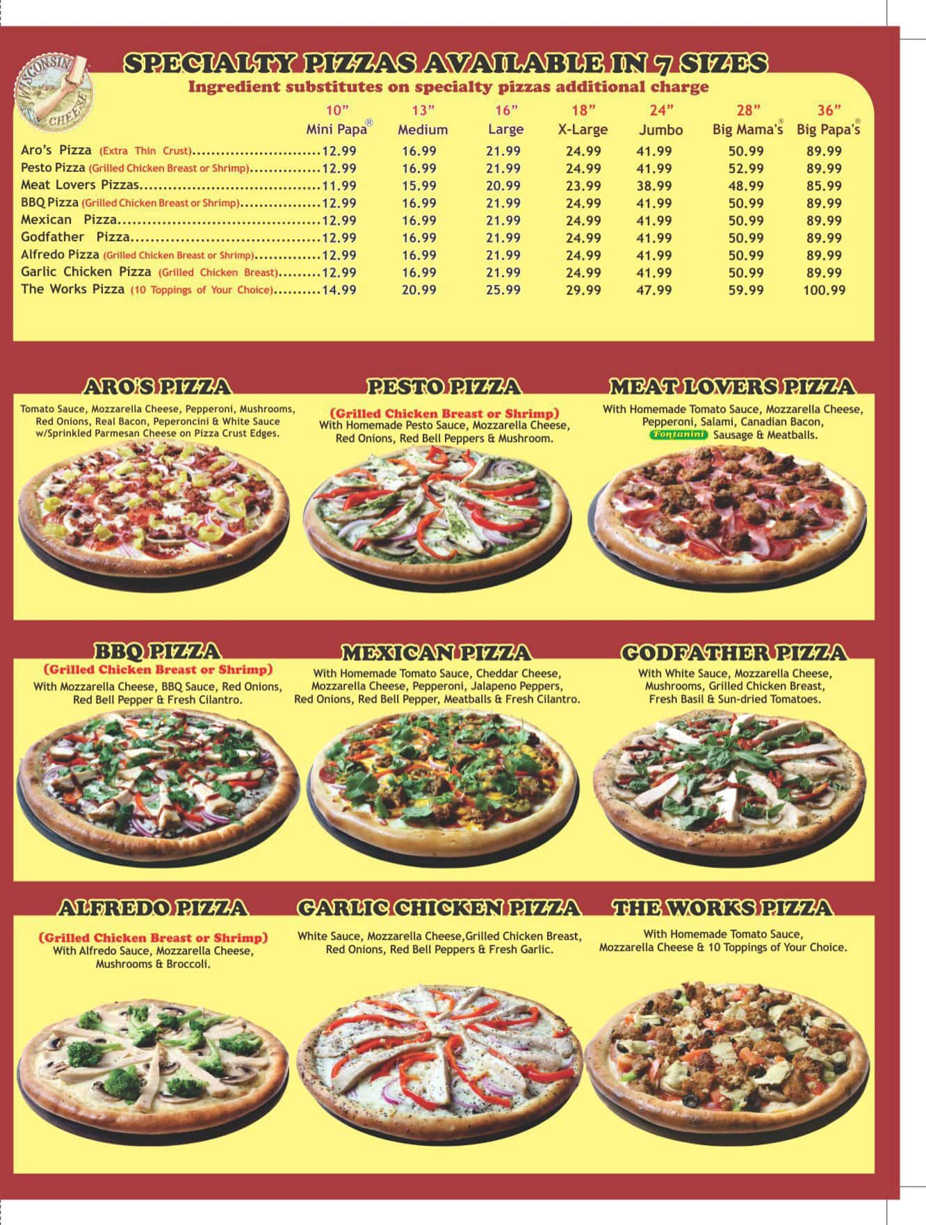 Big Mama S Papa S Pizzeria Menu Urbanspoon Zomato   D28ca7605390269960856d6f8b216264 