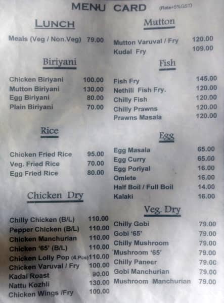 Sree Subbu Mess Menu Menu for Sree Subbu Mess Race Course Coimbatore Sree Subbu Mess Menu Menu for Sree Subbu Mess Race Course Coimbatore
