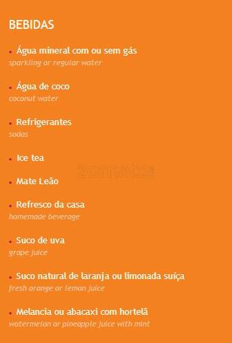 La Cantine Café cardápio