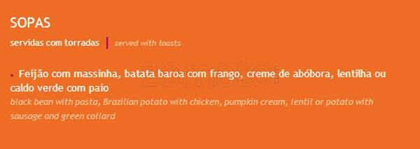 La Cantine Café cardápio