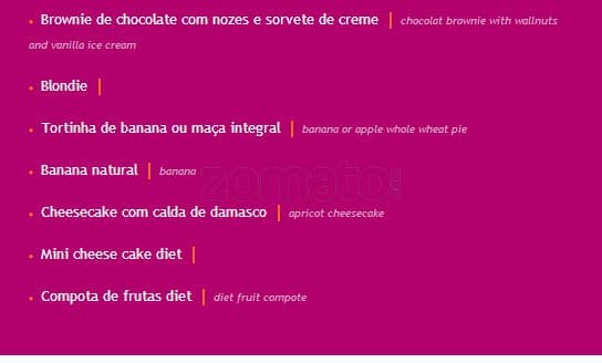 La Cantine Café cardápio