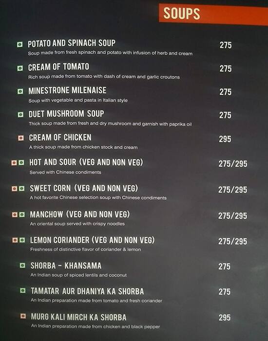 Menu at Hot Flavours Chandigarh, Chandigarh