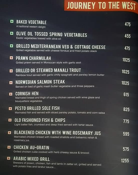 Menu at Hot Flavours Chandigarh, Chandigarh