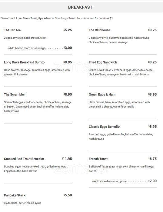 Carta de Legacy Ridge Golf Course