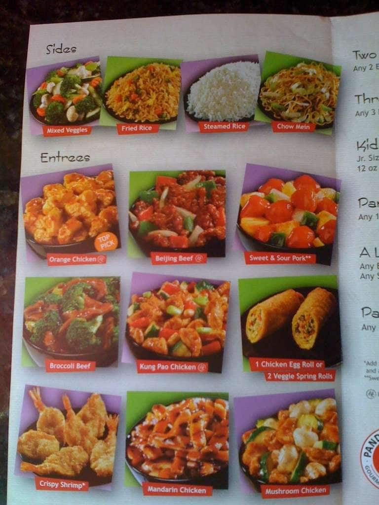 Nutrition Panda Express Menu Besto Blog