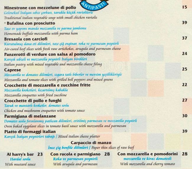 Mezzaluna Menü, Mezzaluna, Bilkent, Ankara için Menü Zomato Türkiye