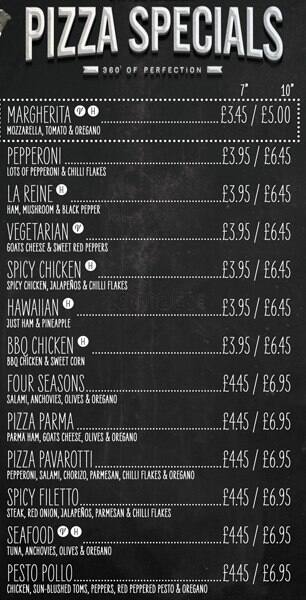 Go menu