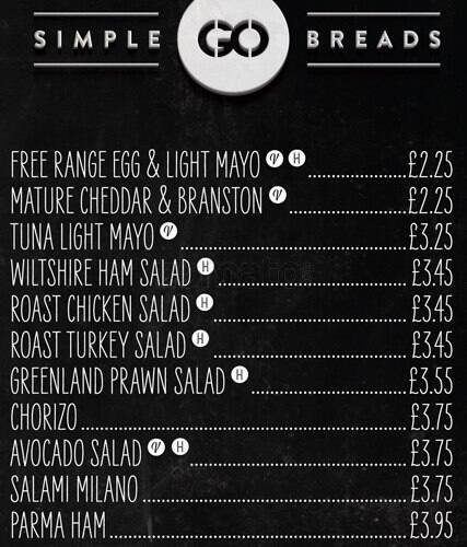 Go menu