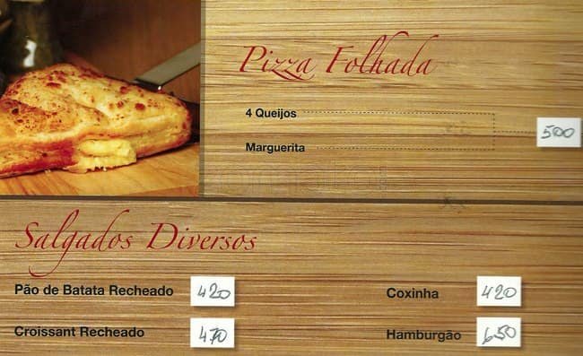 Rei do Mate cardápio