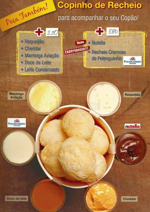 Rei do Mate cardápio