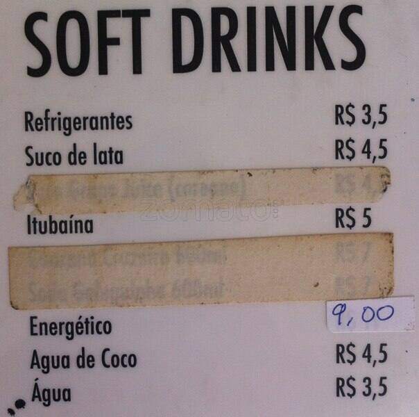 Dona Teresa cardápio