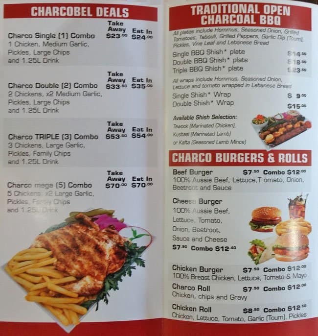 Menu Charcoaled Chicken Charcoal Chicken Shops Near Me Sale