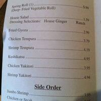 Hibachi Ichiban Chester Richmond Urbanspoon Zomato Hibachi Ichiban Chester Menu