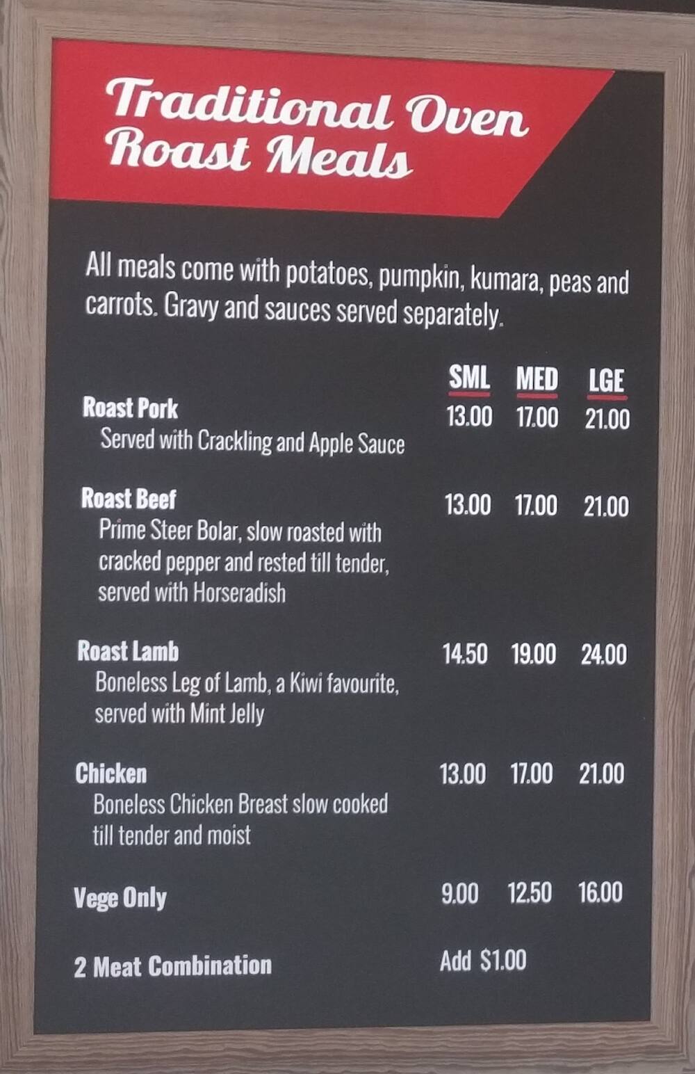 Menu At Rib N Roast Restaurant Silverdale