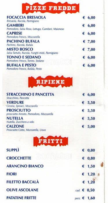 Menu di Il Maghetto 