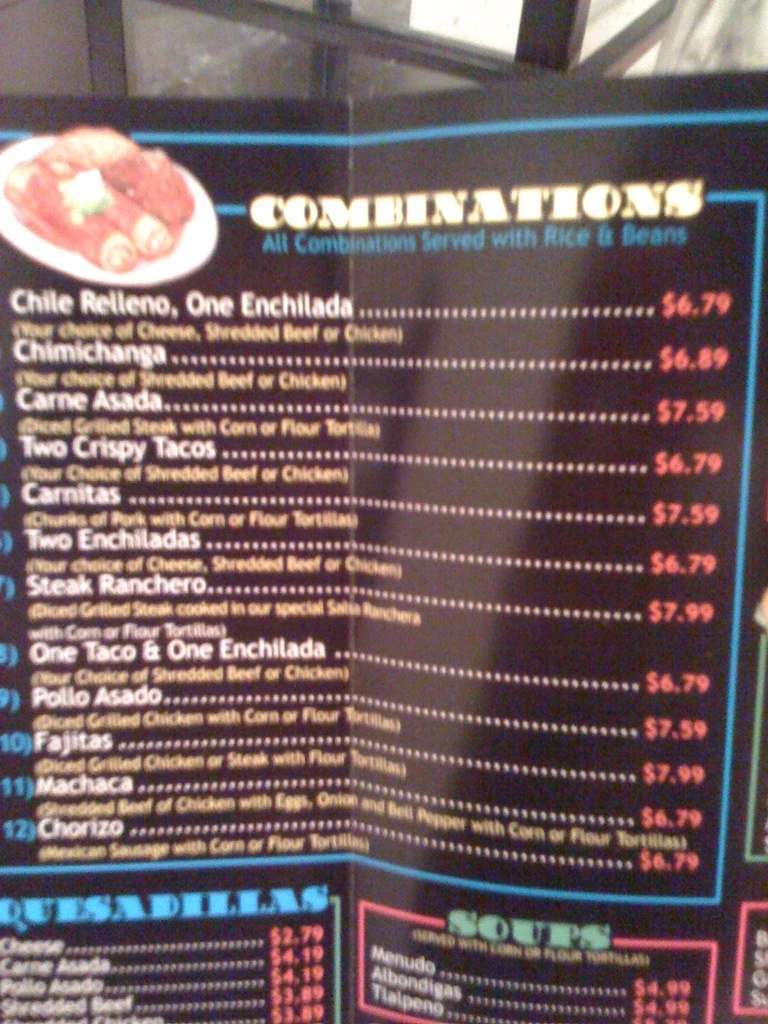 Jalapenos Mexican Grill Menu, Menu for Jalapenos Mexican Grill