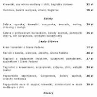 Kuchnia Forma Menu Menu Restauracji Kuchnia Forma Bielany Warszawa