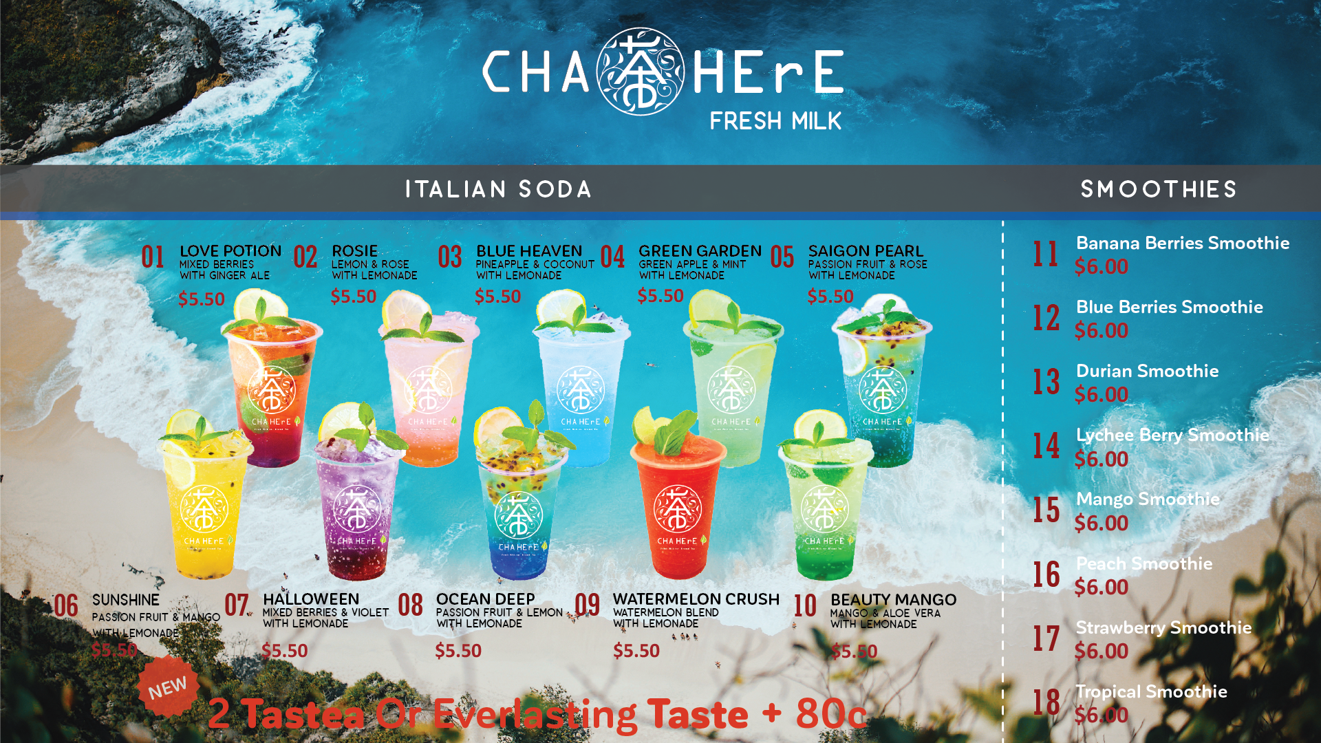 Carta de Cha HErE