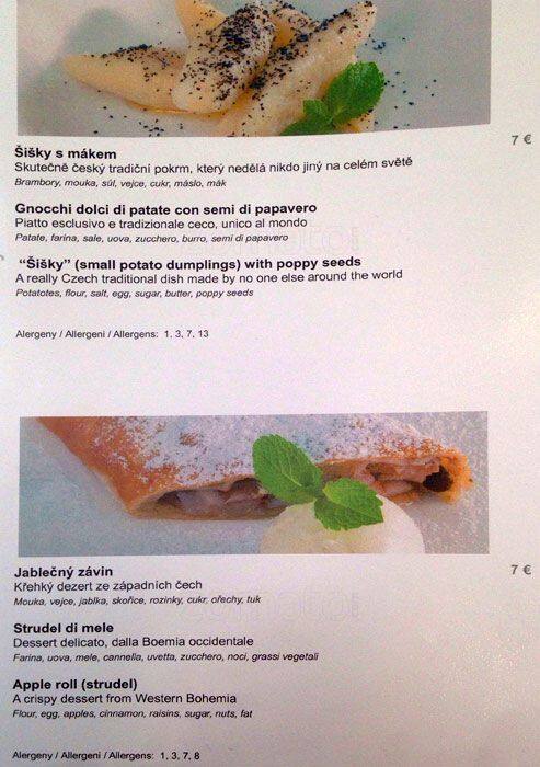 Menu di La Baita del Cacciatore 