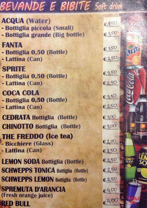 Menu di Grill & Caffé 