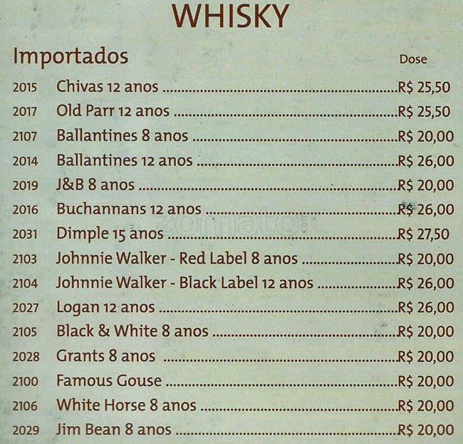 A Quinta do Marquês cardápio