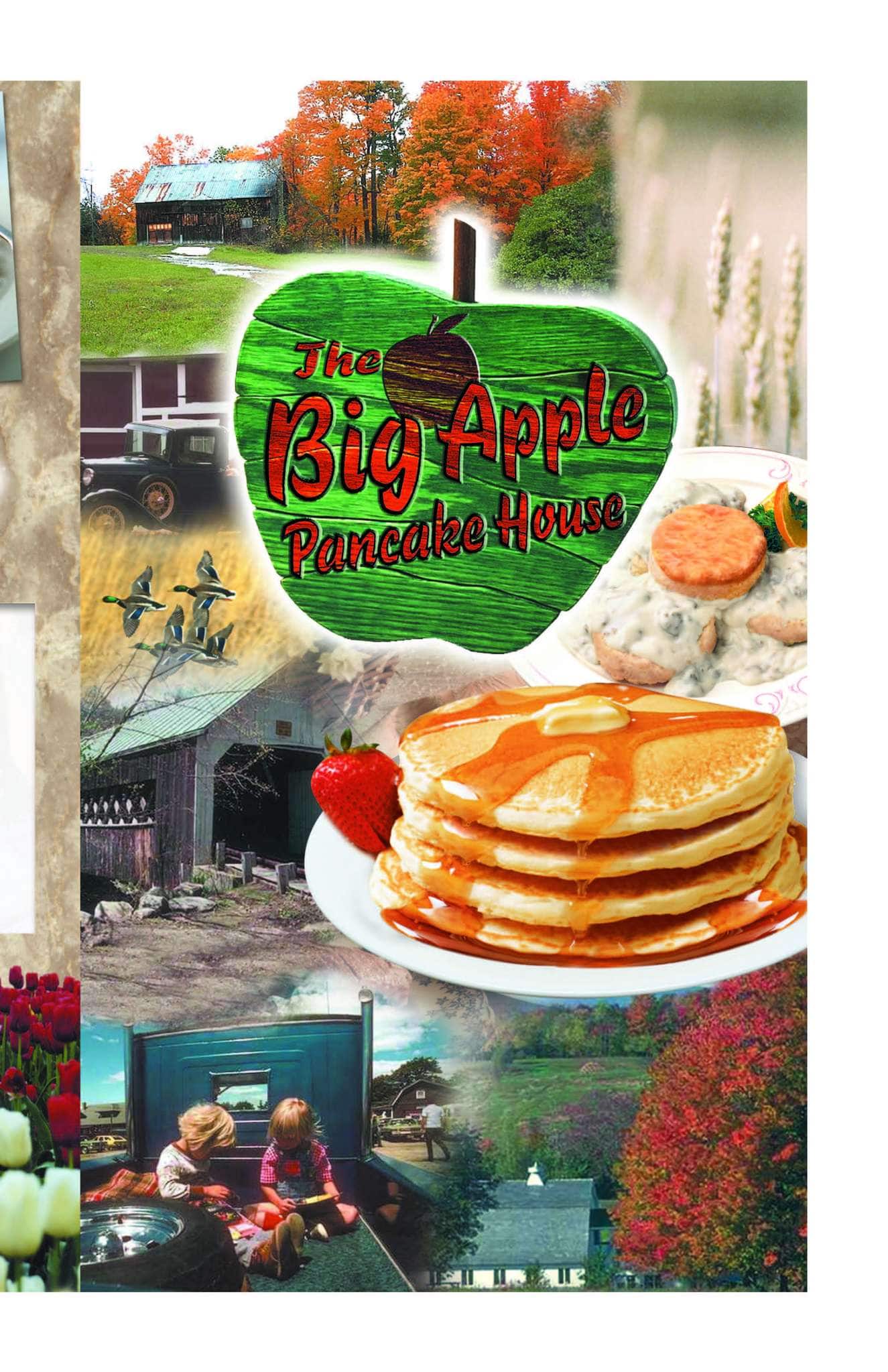 Menu at Big Apple Pancake House restaurant, Chicago Heights